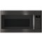 GE - 1.9 Cu. Ft. Over-the-Range Microwave with Sensor Cooking - Black Stainless Steel-Front_Standard