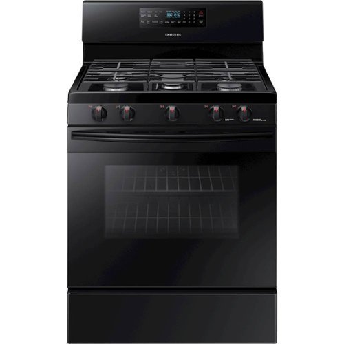  Samsung - 5.8 Cu. Ft. Self-Cleaning Freestanding Gas Convection Range