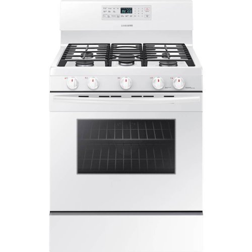  Samsung - 5.8 Cu. Ft. Self-Cleaning Freestanding Gas Convection Range