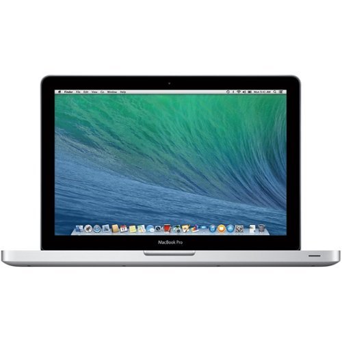 Apple - Pre-Owned - MacBook Pro 13.3"Laptop - Intel Core i5 - 8GB Memory - 500GB Hard Drive - Silver-Front_Standard 