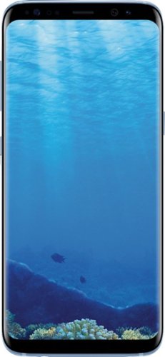 Samsung - Refurbished Galaxy S8 4G LTE with 64GB Memory Cell Phone (Unlocked) - Coral Blue