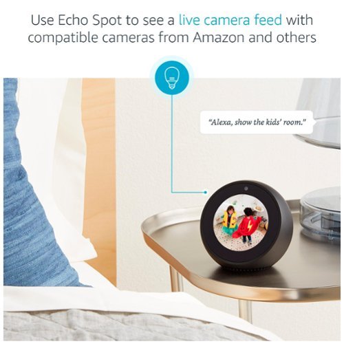 echo spot　Amazon Amazon Echo Spot (2024 release)