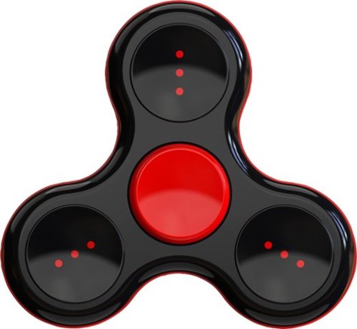  Fidgetly - CTRL App-Enabled 360° Motion Game Controller - Black/Red