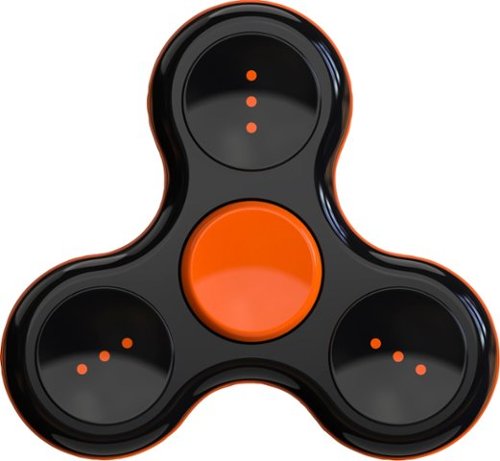 Fidgetly - CTRL App-Enabled 360° Motion Game Controller - Black/Orange