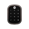 Yale - Assure HomeKit Enabled Combination Smart Door Lock - Oil-Rubbed Bronze-Front_Standard