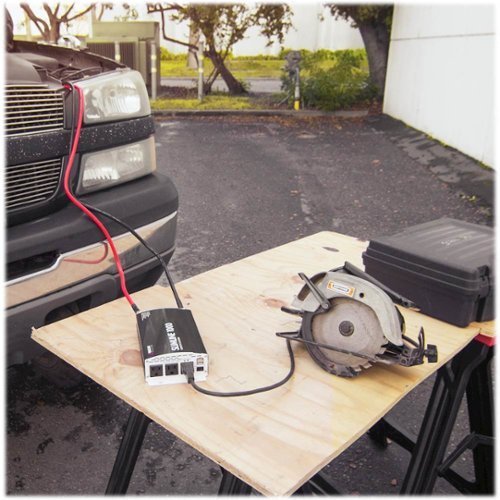 Wagan Tech SlimLine 1000W Power Inverter - Black GLOBAL SHIPPING