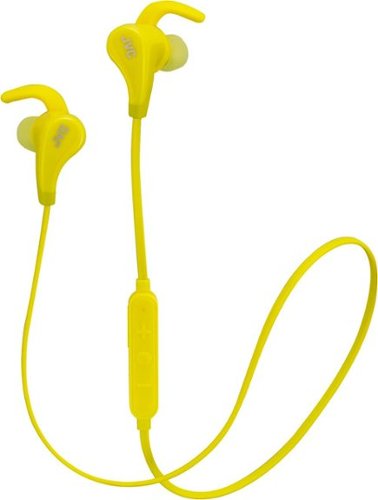 JVC - HA EC50BT Wireless In-Ear Headphones - Yellow