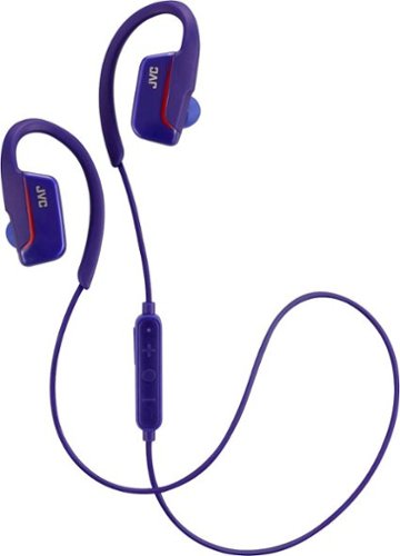 JVC - HA EC30BT Wireless In-Ear Headphones - Blue