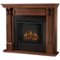 Real Flame - Ashley Electric Fireplace - Indoor Usage - Heating Capacity 1.38 kW - Mahogany-Front_Standard