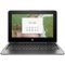 HP - 2-in-1 11.6" Touch-Screen Chromebook - Intel Celeron - 4GB Memory - 32GB eMMC Flash Memory - Smoke gray-Front_Standard