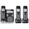Panasonic - KX-TGF573S Link2Cell DECT 6.0 Expandable Cordless Phone System with Digital Answering System - Silver-Angle_Standard