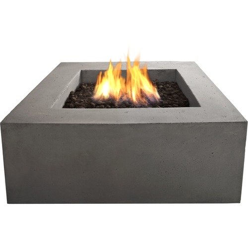  Real Flame - Baltic Gas Fireplace - Outdoor Usage - Heating Capacity 14.65 kW - Glacier Gray