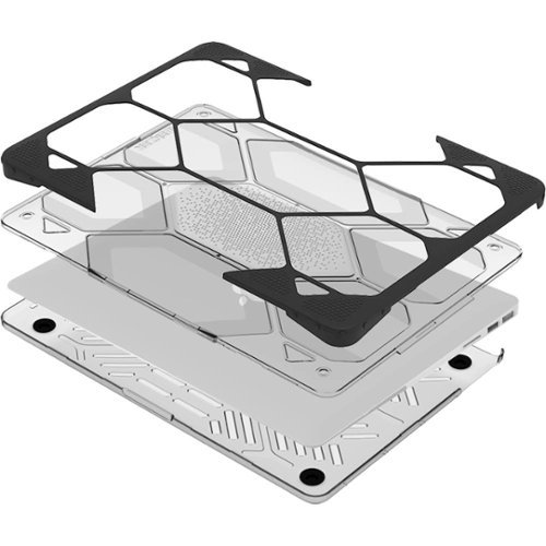 iBenzer Hexpact Protective Case for 13 Apple MacBook Air without Touch ID - Clear SHOP ONLINE