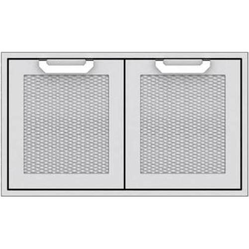 Hestan - AGSD Series 36" Outdoor Double Storage Doors - Stainless steel