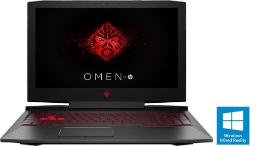  OMEN by HP 15.6&quot; Laptop-Intel Core i7 - 8GB Memory - NVIDIA GeForce GTX 1050 Ti - 1TB HDD + 128GB Solid State Drive - HP sandblasted hairline brushing and carbon fiber
