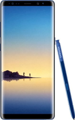  Samsung - Galaxy Note8 4G LTE with 64GB Memory Cell Phone (Unlocked) - Deepsea Blue