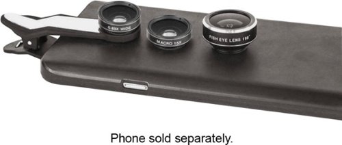  Unbranded - Mobile 3-in-1 Photo Lens Set - Gray