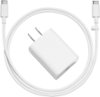 Google - USB Type-C 18W Power Adapter - White-Front_Standard