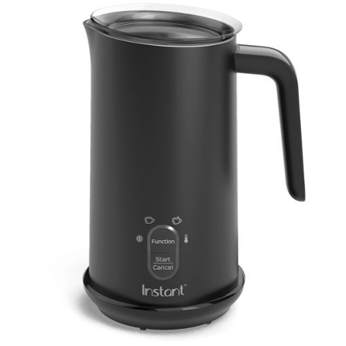 Instant Pot - Milk Frother - Black-Front_Standard 