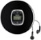 Jensen - CD60RBT Personal Portable Bluetooth CD Player with Digital FM Radio and Earbuds - Black-Front_Standard