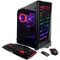 CyberPowerPC - Gamer Xtreme Gaming Desktop - Intel i5-8400 - 8GB Memory - NVIDIA GeForce GTX 1050 Ti - 120GB SSD + 1TB Hard Drive-Front_Standard