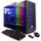CyberPowerPC - Gamer Supreme Liquid Cool Gaming Desktop - Intel i7-8700K - 16GB Memory - NVIDIA GeForce RTX 2060 - 120GB SSD + 2TB HDD - Black-Front_Standard