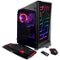 CyberPowerPC - Gamer Xtreme Desktop - Intel i7 - 16GB Memory - NVIDIA GeForce GTX 1070 - 2TB Hard Drive-Front_Standard