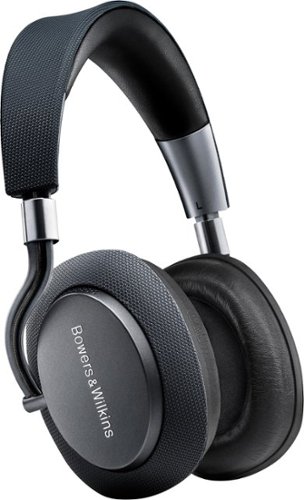  Bowers &amp; Wilkins - PX Wireless Noise Cancelling Over-the-Ear Headphones - Space Gray