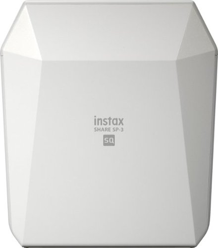 Fujifilm - instax SHARE SP-3 Portable Photo Printer - White-Front_Standard 