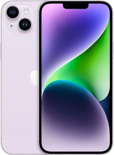 Apple - Refurbished Excellent - iPhone 14 Plus A2632 (Fully Unlocked) 128GB - Purple-Front_Standard 