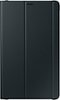 Samsung - Book Cover Folio Case for Galaxy Tab A 8 - Black-Front_Standard