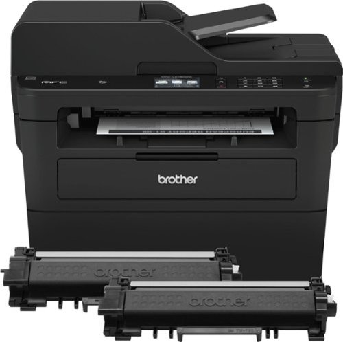 Brother - MFC-L2750DW XL Wireless Black-and-White All-In-One Refresh Subscription Eligible Laser Printer - Gray