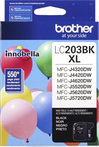  Brother - LC203BK XL High-Yield Ink Cartridge - Black