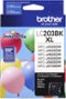 Brother - LC203BK XL High-Yield Ink Cartridge - Black-Front_Standard