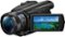 Sony - Handycam FDR-AX700 4K Premium Camcorder - Black-Angle_Standard
