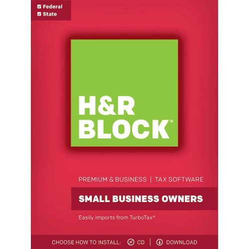  H&amp;R Block - Tax Software Premium &amp; Business 2017 - Windows