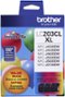 Brother - LC2033PKS XL High-Yield 3-Pack Ink Cartridges - Cyan/Magenta/Yellow-Front_Standard