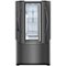 Frigidaire - 21.7 Cu. Ft. French Door Refrigerator - Black Stainless Steel-Front_Standard