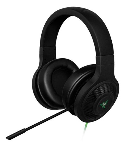 Razer - Kraken USB Wired Surround Sound Gaming Headset for PC / Mac - Black-Angle_Standard 