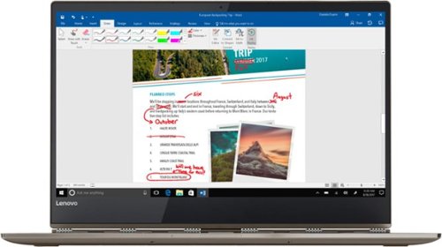  Lenovo - Yoga 920 2-in-1 13.9&quot; 4K Ultra HD Touch-Screen Laptop - Intel Core i7 - 16GB Memory - 512GB SSD