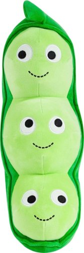  Kidrobot - Yummy World Large Pea Pod Plush Toy - Green/White/Black