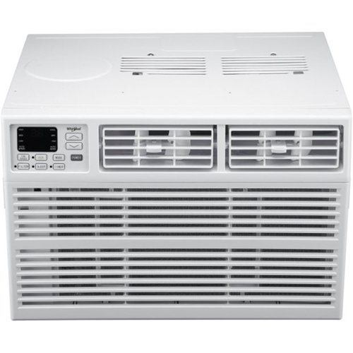 Whirlpool - 350 Sq. Ft. Window Air Conditioner - White-Front_Standard 