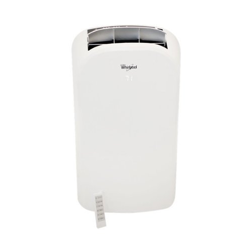 Whirlpool - 450 Sq. Ft. Portable Air Conditioner - White-Front_Standard 