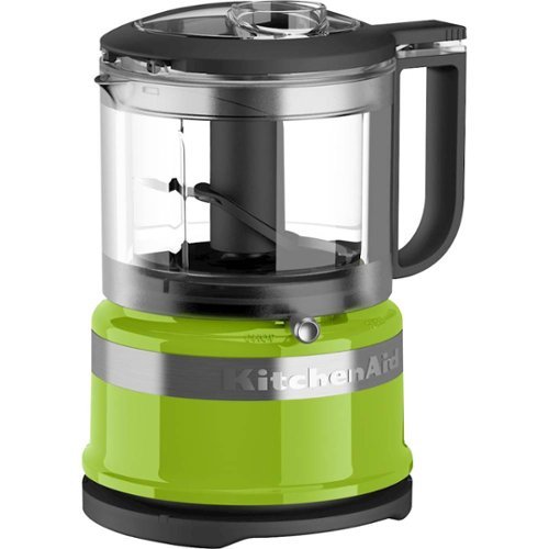 KitchenAid - 3.5-Cup Mini Food Processor - Green Apple-Front_Standard 