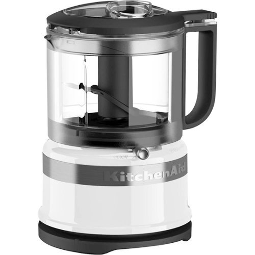  KitchenAid - 3.5-Cup Mini Food Processor - White