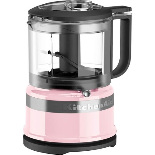 KitchenAid - 3.5-Cup Mini Food Processor - Pink-Front_Standard 