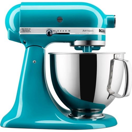 KitchenAid - Artisan Tilt-Head Stand Mixer - Ocean Drive-Front_Standard 