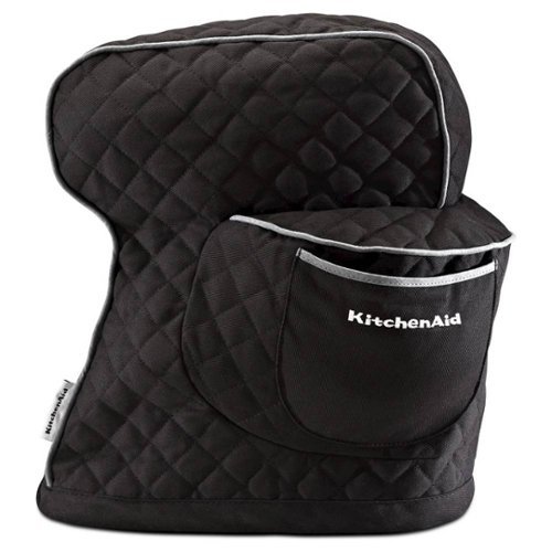  KitchenAid - Fitted Stand Mixer Cover - Onyx Black