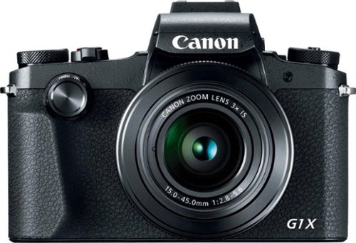 Canon - PowerShot G1 X Mark III 24.2-Megapixel Digital Camera - Black