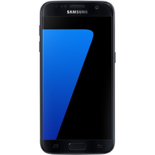  Samsung - Certified Pre-Owned Galaxy S7 4G LTE with 32GB Memory Cell Phone (Unlocked) - Black Onyx